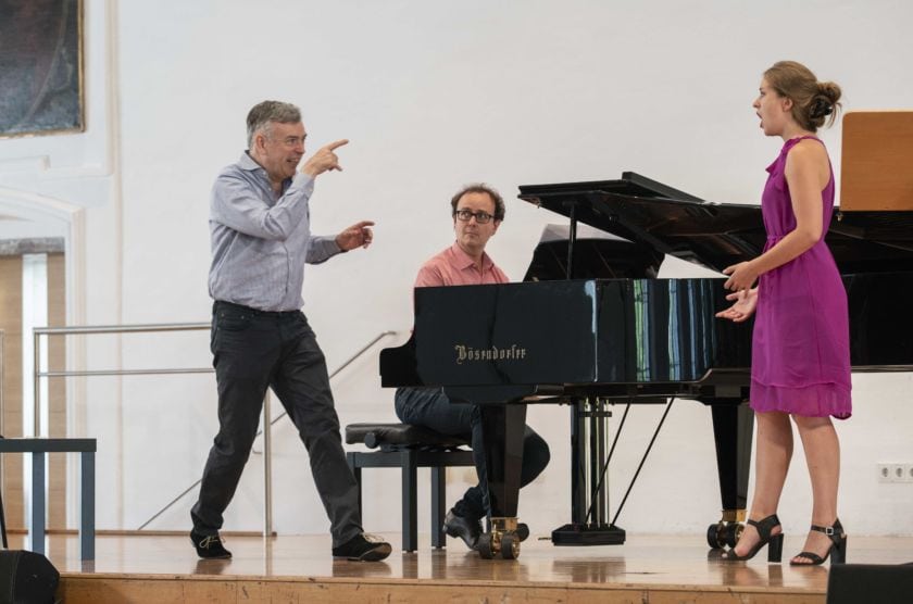 Salzburger Festspiele Meisterklasse 2018 Malcolm Martineau Emma Posman