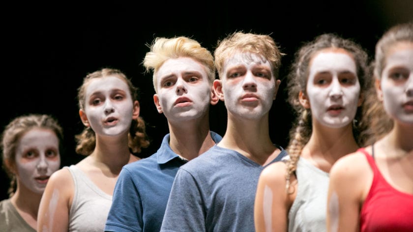 Salzburger Festspiele 2018 Abschlussaufführung Operncamp The Bassarids