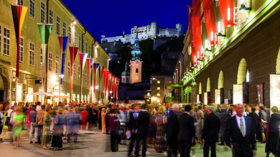 Salzburger Festspiele Hofstallgasse Salzburg