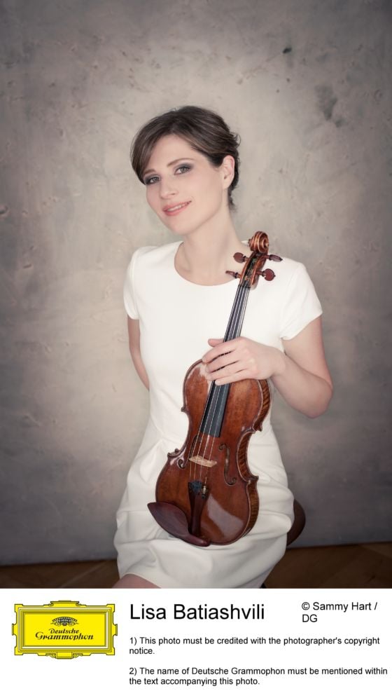Lisa Batiashvili Violinistin Violine