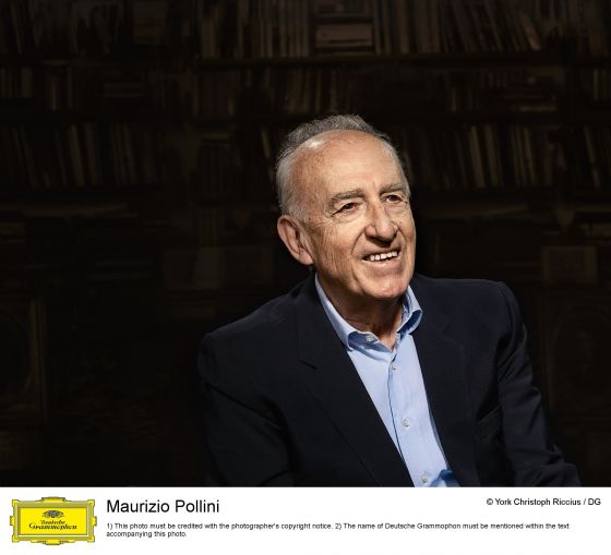 Piano player Maurizio Pollini