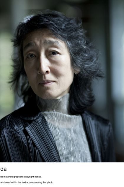 Pianistin Mitsuko Uchida Klavier