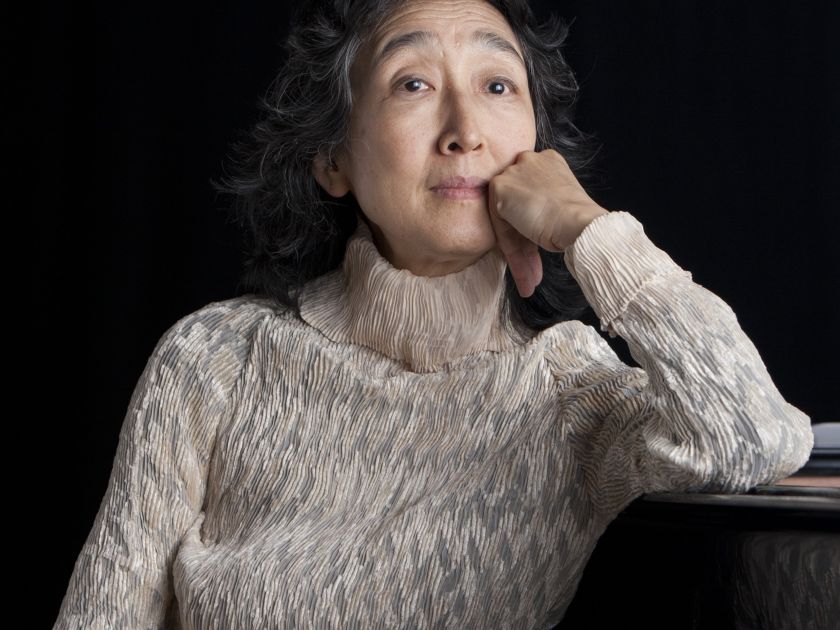 Pianistin Mitsuko Uchida Klavier