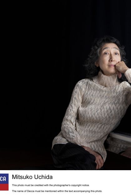 Piano player Mitsuko Uchida