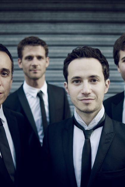 Quatuor Ebène string quartet ensemble