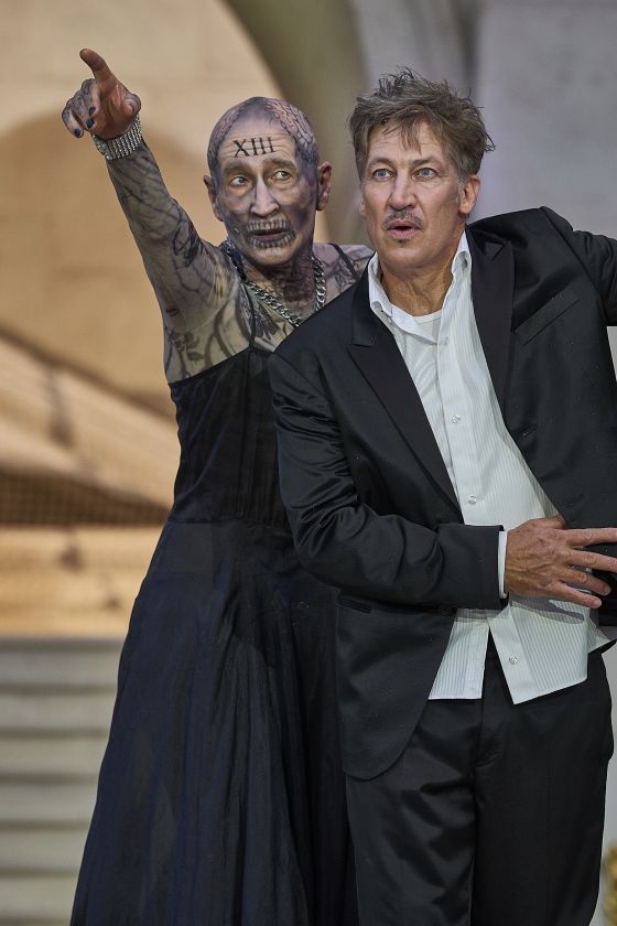 Salzburg Festival 2018 Jedermann Everyman Tobias Moretti Peter Lohmeyer Death