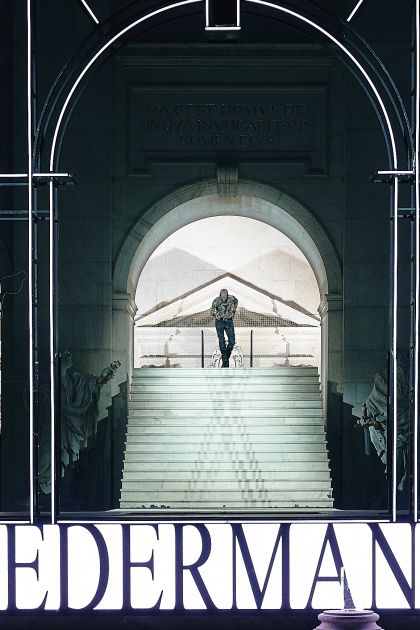 Salzburger Festspiele 2018 Jedermann Peter Lohmeyer Tod