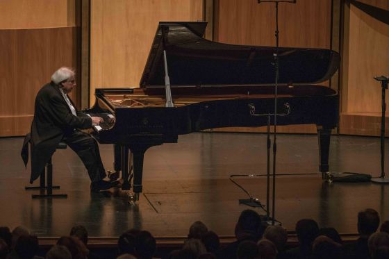 Grigory Sokolov piano player Grosses Festspielhaus concert Salzburger Festspiele