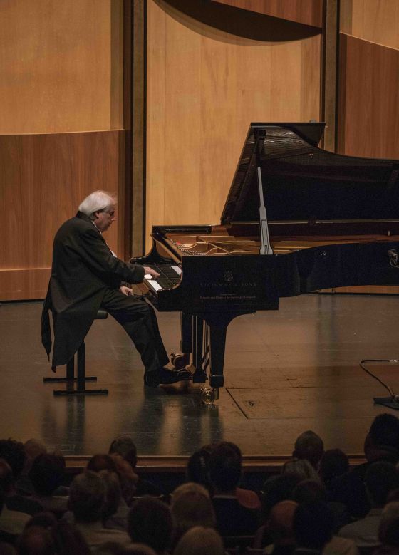 Grigory Sokolov piano player Grosses Festspielhaus concert Salzburger Festspiele