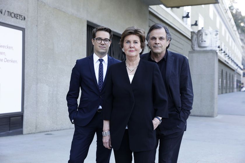 Salzburg Festival Board of Directors Lukas Crepaz Helga Rabl-Stadler Markus Hinterhäuser