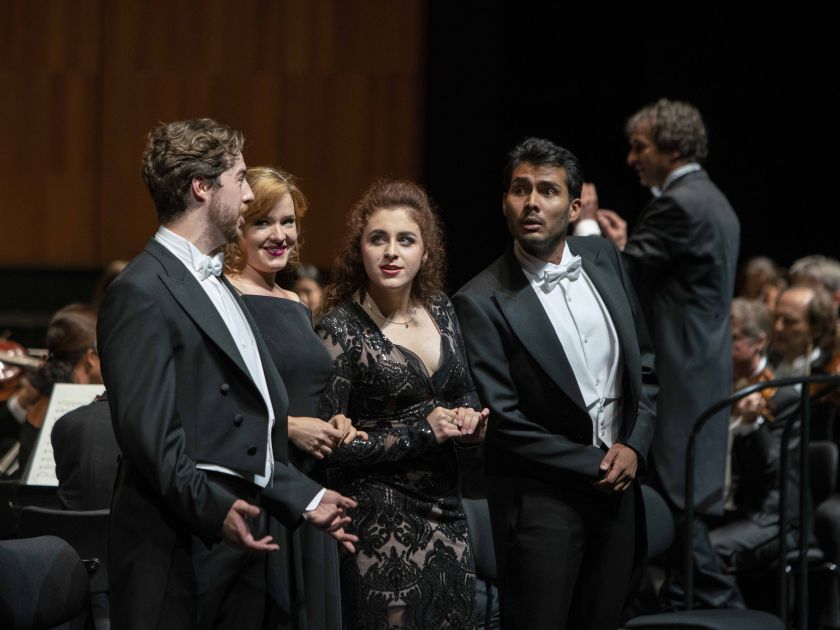 Ricardo Bojórquez Valentina Pluzhnikova Alina Adamski Josh Lovell Adriana Lecouvreur Salzburger Festspiele 2019