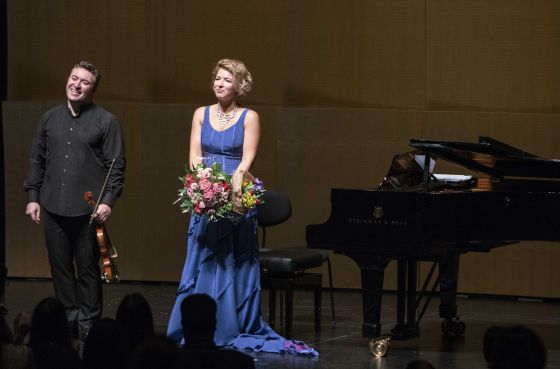Maxim Vengerov, Polina Osetinskaya Solistenkonzert Salzburger Festspiele 2019