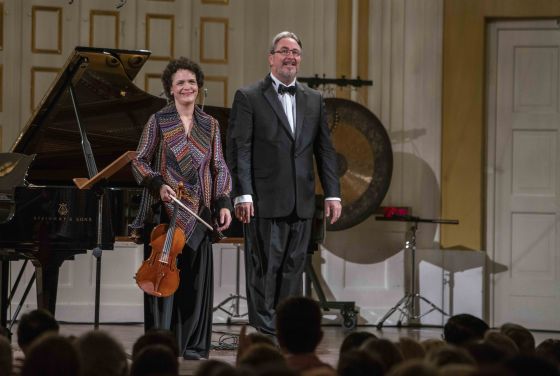 Kammerkonzert Salzburger Festspiele 2019 Tabea Zimmermann, Thomas Hoppe