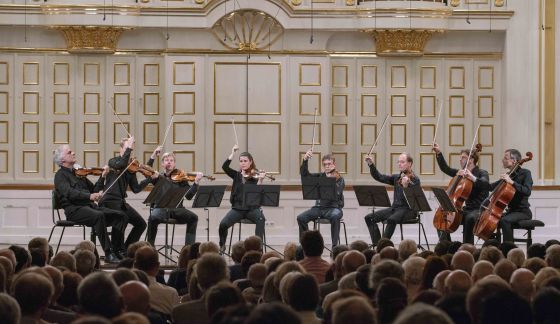 Kammerkonzert Wiener Philharmoniker Salzburger Festspiele 2019 Rainer Honeck, Christoph Koncz, Benjamin Morrison, Adela Frăsineanu, Tobias Lea, Tilman Kühn, Sebastian Bru, Raphael Flieder