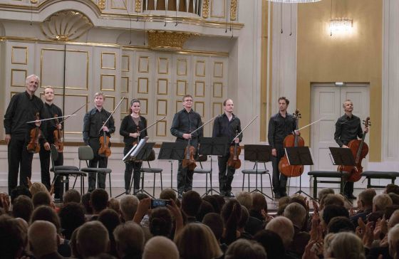 Kammerkonzert Wiener Philharmoniker Salzburger Festspiele 2019 Rainer Honeck, Christoph Koncz, Benjamin Morrison, Adela Frăsineanu, Tobias Lea, Tilman Kühn, Sebastian Bru, Raphael Flieder