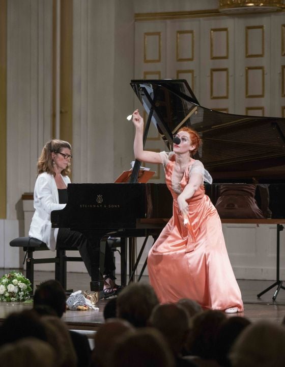 Liederabend Petibon · Manoff Salzburger Festspiele 2019: Susan Manoff, Patricia Petibon
