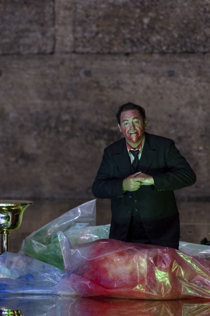 Salome Salzburger Festspiele 2019: John Daszak (Herodes)