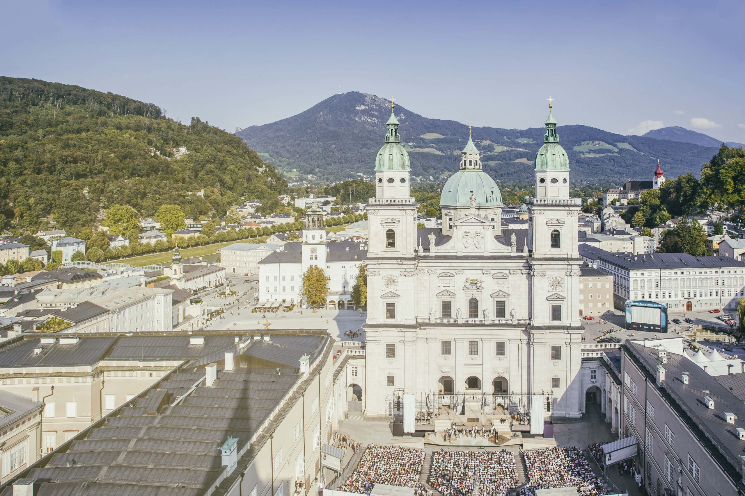 Salzburger Festspiele Domplatz