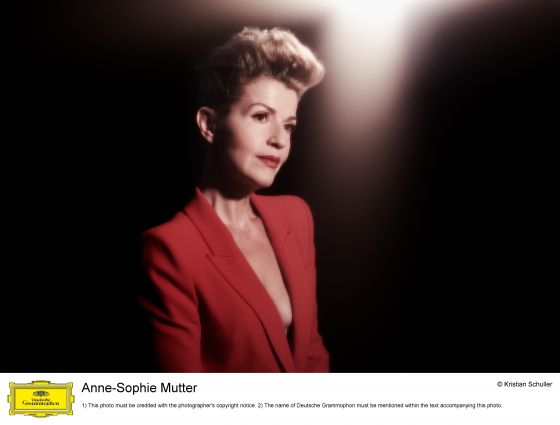 Anne-Sophie Mutter Violinistin Violine