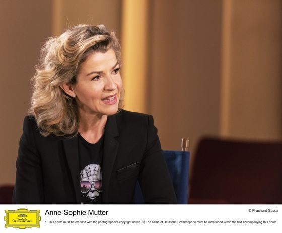 Anne-Sophie Mutter Violinistin Violine