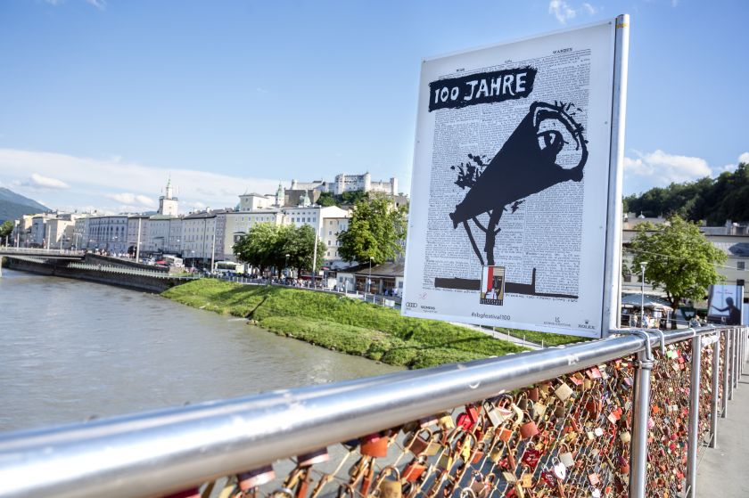 William Kentridge Poster Plakat Salzburger Festspiele