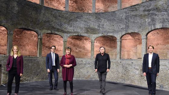 Helga Rabl-Stadler-Markus Hinterhäuser-Lukas Crepaz-Bettina Hering-Florian Wiegand