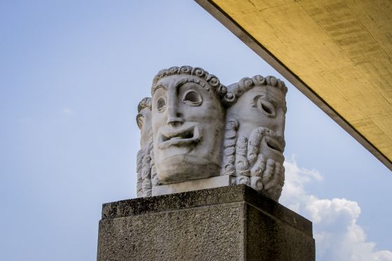 Stone Masks Salzburg Festival Hofstallgasse