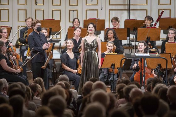 YCA Award Concert Joel Sandelson Dirigent Ikumi Nakagawa Sopran Camerata Salzburg