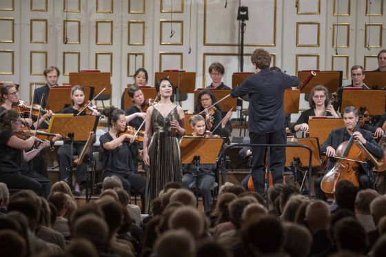 YCA Award Concert Joel Sandelson Conductor Ikumi Nakagawa Soprano Camerata Salzburg