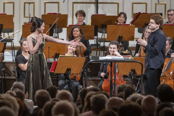 YCA Award Concert Joel Sandelson Dirigent Ikumi Nakagawa Sopran Camerata Salzburg