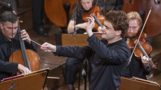 YCA Award Concert Joel Sandelson Dirigent Camerata Salzburg