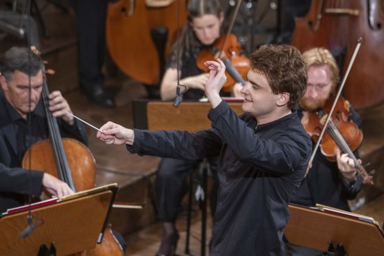 YCA Award Concert Joel Sandelson Dirigent Camerata Salzburg