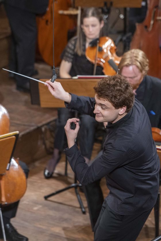 YCA Award Concert Joel Sandelson Dirigent Camerata Salzburg