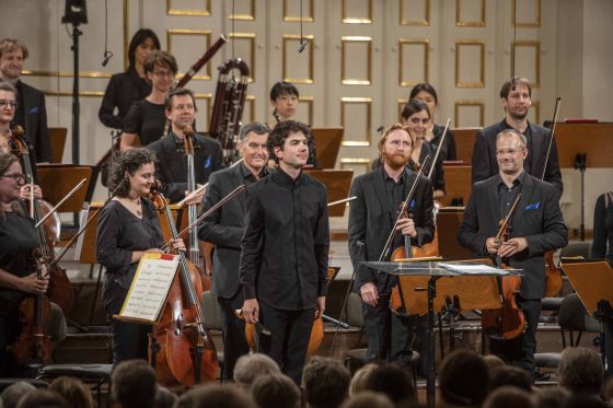 YCA Award Concert Camerata Salzburg Jonas Ehrler Dirigent