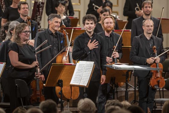 YCA Award Concert Camerata Salzburg Jonas Ehrler Dirigent