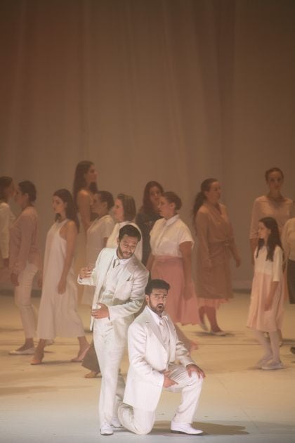 Don Giovanni 2021: Vito Priante (Leporello), Davide Luciano (Don Giovanni)