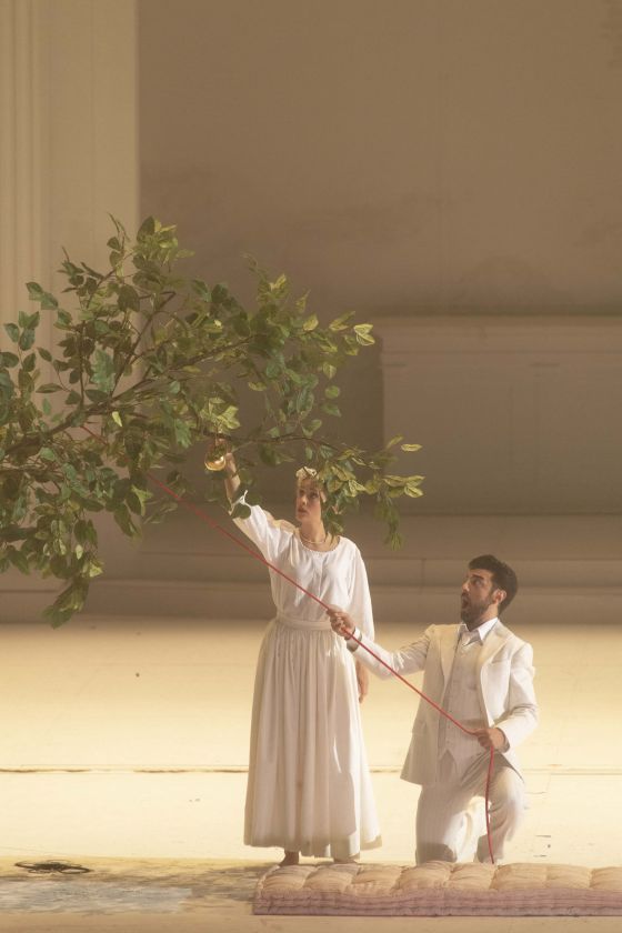 Don Giovanni 2021: Anna Lucia Richter (Zerlina), Davide Luciano (Don Giovanni)
