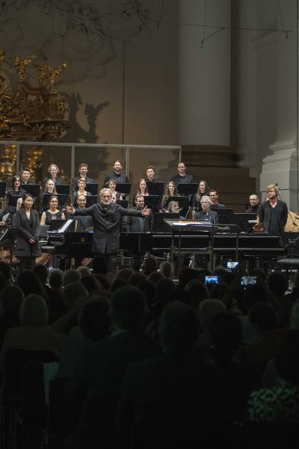 Jordi Savall Conductor Cantando Admont La Capella Reial de Catalunya Le Concert des Nations Klangforum Wien