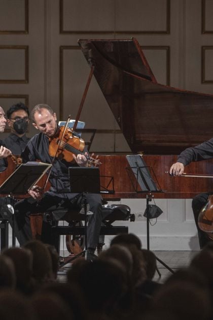 Chamber Concert Faust Isabelle Faust Violin Alexander Melnikov Piano Antoine Tamestit Viola Jean-Guihen Queyras Violoncello