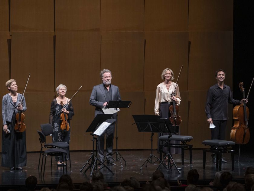 Isabelle Faust Violin Anne Katharina Schreiber Violin Christian Gerhaher Baritone Danusha Waskiewicz Viola Jean-Guihen Queyras Violoncello