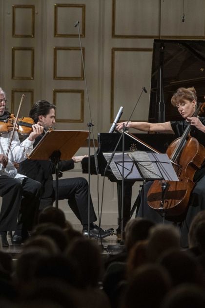 Chamber Concert Gidon Kremer Violin Georgijs Osokins Piano Giedrė Dirvanauskaitė Violoncello