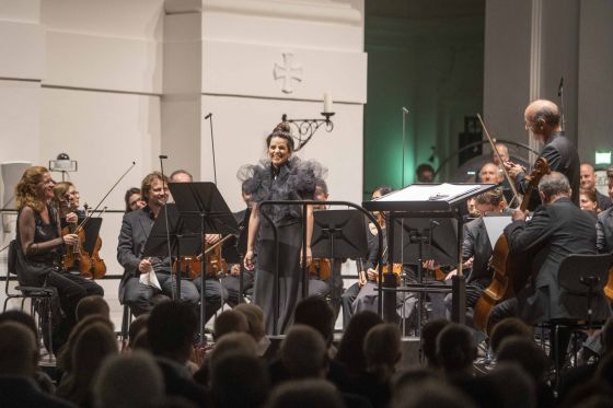 Sarah Aristidou Sopran Roland Kluttig Musikalische Leitung Minguet Quartett ORF Radio Symphonieorchester Wien
