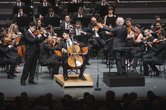 Michael Barenboim Violin Kian Soltani Violoncello Daniel Barenboim Conductor West-Eastern Divan Orchestra