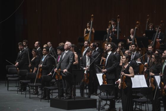Daniel Barenboim Conductor West-Eastern Divan Orchestra
