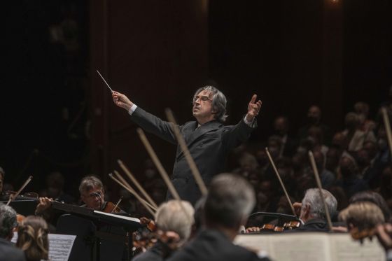 Riccardo Muti Dirigent Wiener Philharmoniker