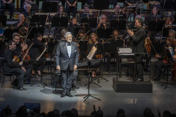 Galakonzert Carmencita and Friends Plácido Domingo Bariton Gianluca Capuano Dirigent Würth Philharmoniker Les Musiciens du Prince Monaco Pfingstfestspiele