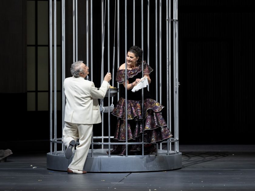 Il barbiere di Siviglia Pfingstfestspiele Salzburg Alessandro Corbelli als Bartolo Cecilia Bartoli als Rosina