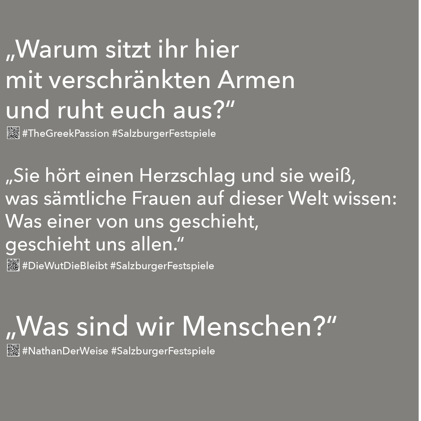 Werbemittelbestellung 2023 • Salzburger Festspiele