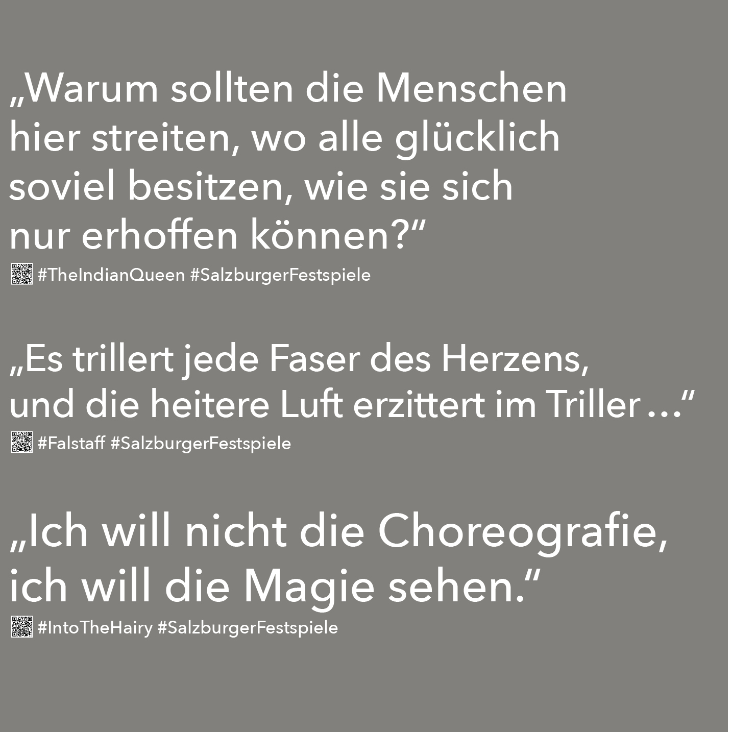 Werbemittelbestellung 2023 • Salzburger Festspiele