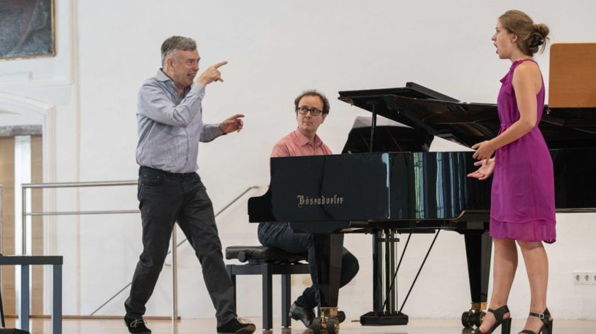 Salzburger Festspiele Meisterklasse 2018 Malcolm Martineau Emma Posman